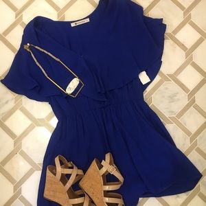 NWT Royal Blue Romper